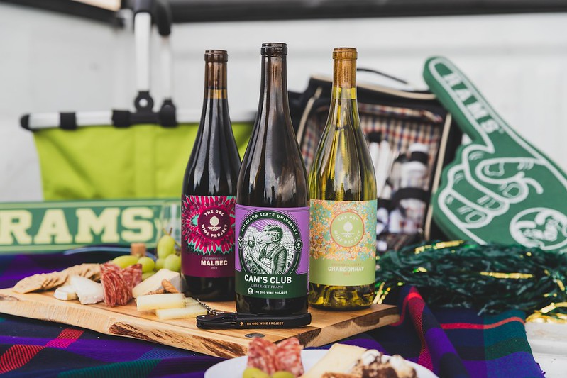 malbec, cam's cab, and chardonnay in the trio of club wines